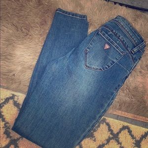 GUESS curvy mid rise jeans